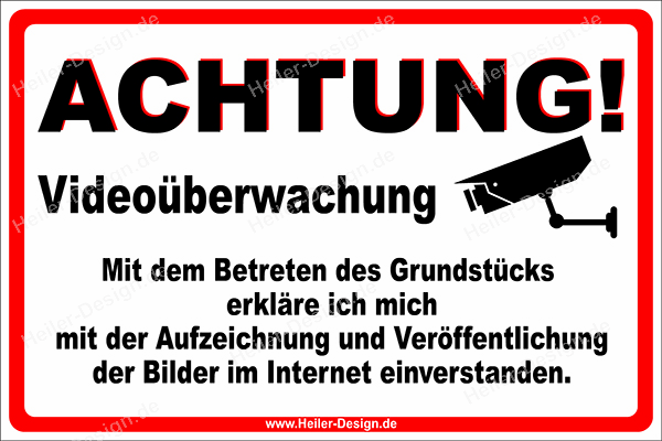 CCTV in Operation Sign – by entering, you consent to images being recorded and published online