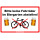 Hinweisschild Bitte keine Fahrräder im Biergarten abstellen 3