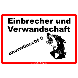 Einbrecher und Verwandschaft unerwünscht !!