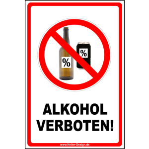 Alkohol verboten!