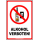 Verbotsschild Alkohol verboten!