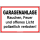 Hinweisschild Garagenanlage Rauchen, Feuer und offenes Licht polizeilich verboten!