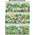Bordüre Wandaufkleber Wandsticker Wandtattoo Jungle-1 Kinderzimmer Babyzimmer Aquarell selbstklebend