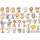 Wandtattoo Wandaufkleber Wandsticker Dschungel Kinderzimmer Babyzimmer Aquarell selbstklebend - 2
