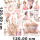 Wandtattoo Wandaufkleber Wandsticker Prinzessin Kinderzimmer Babyzimmer Aquarell selbstklebend - 2