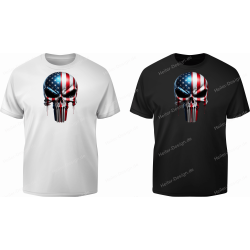 TShirt mit Aufdruck Totenkopf Punisher 2