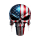 T-shirt with print skull Punisher 1