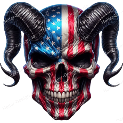 T-Shirt mit Aufdruck Totenkopf Punisher 5