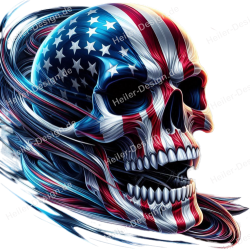 TShirt mit Aufdruck Totenkopf Punisher 8
