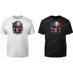 TShirt mit Aufdruck Totenkopf Punisher 10