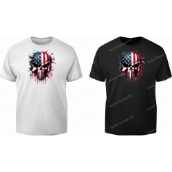 TShirt mit Aufdruck Totenkopf Punisher 13