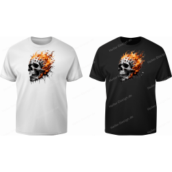 TShirt mit Aufdruck Totenkopf Punisher 16