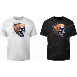 TShirt mit Aufdruck Totenkopf Punisher 18