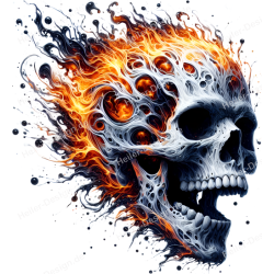 TShirt mit Aufdruck Totenkopf Punisher 18