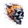 T-shirt with print skull Punisher 1