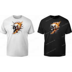 TShirt mit Aufdruck Totenkopf Punisher 19