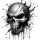 T-Shirt mit Aufdruck Totenkopf Punisher 21