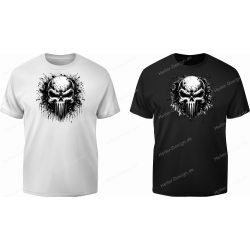 TShirt mit Aufdruck Totenkopf Punisher 22