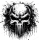 T-Shirt mit Aufdruck Totenkopf Punisher 22