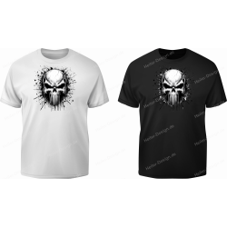 TShirt mit Aufdruck Totenkopf Punisher 24