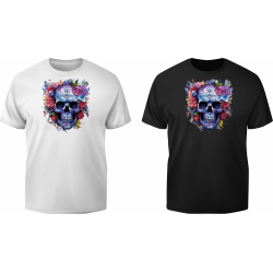 T-Shirt mit Aufdruck Totenkopf Punisher 32