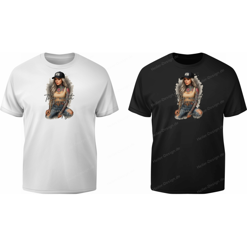T-Shirt They wath The Hate then copy