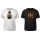 T-Shirt Girl Kaffeebecher Peace Zeichen Overthinker