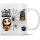 Tasse Kaffeebecher Halloween Süßes oder Saures - 12