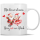 Tasse Kaffeebecher Weihnachten Mit dir wird mein Herz rot vor Glück - 2