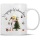 Tasse Kaffeebecher Vergnügte Weihnachten - 3