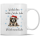 Tasse Kaffeebecher Weihnachten ist die Zeit der Liebe Ich liebe meine Ruhe - 4