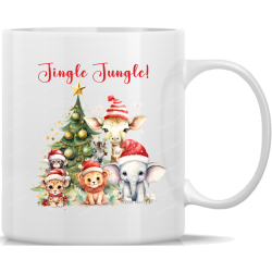 Tasse Kaffeebecher Weihnachten Jingle Jungle! - 10