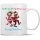 Tasse Kaffeebecher Weihnachten Stille Nacht Nicht bei uns! Crazy Christmas - 16