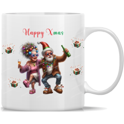 Tasse Kaffeebecher Weihnachten Happy Xmas - 18