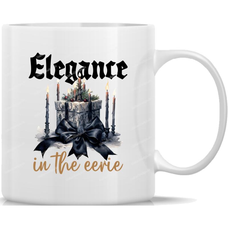 Tasse Kaffeebecher Weihnachten Elegance to be eerie - 22