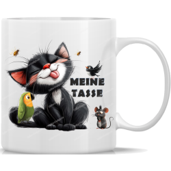 Tasse Kaffeebecher Katze Meine Tasse Kaffeebecher - 5