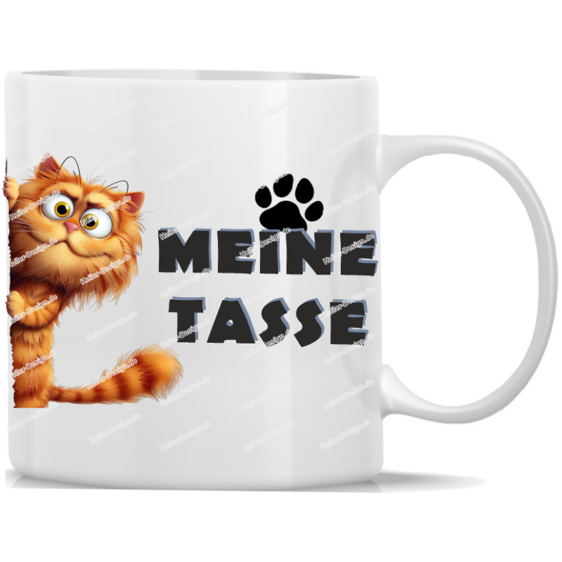 Tasse Kaffeebecher Katze Meine Tasse Kaffeebecher - 6