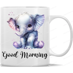 Tasse Kaffeebecher mit Süßem Elefanten Good...