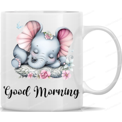 Tasse Kaffeebecher mit Süßem Elefanten Good...