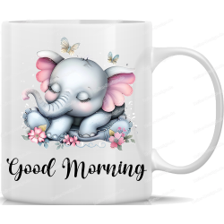 Tasse Kaffeebecher mit Süßem Elefanten Good...