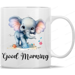 Tasse Kaffeebecher mit Süßem Elefanten Good...