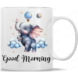 Tasse Kaffeebecher mit Süßem Elefanten Good...