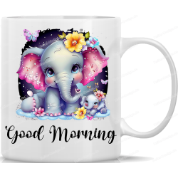 Tasse Kaffeebecher mit Süßem Elefanten Good...