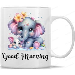 Tasse Kaffeebecher mit Süßem Elefanten Good...