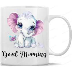 Tasse Kaffeebecher mit Süßem Elefanten Good...