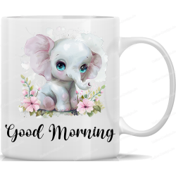 Tasse Kaffeebecher mit Süßem Elefanten Good...