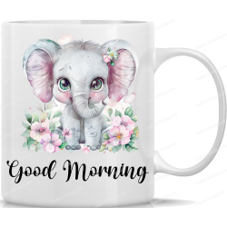 Tasse Kaffeebecher mit Süßem Elefanten Good...