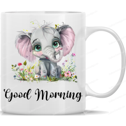 Tasse Kaffeebecher mit Süßem Elefanten Good...