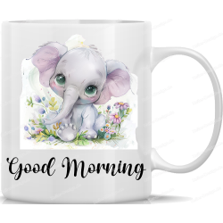 Tasse Kaffeebecher mit Süßem Elefanten Good...