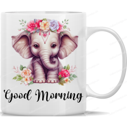 Tasse Kaffeebecher mit Süßem Elefanten Good...